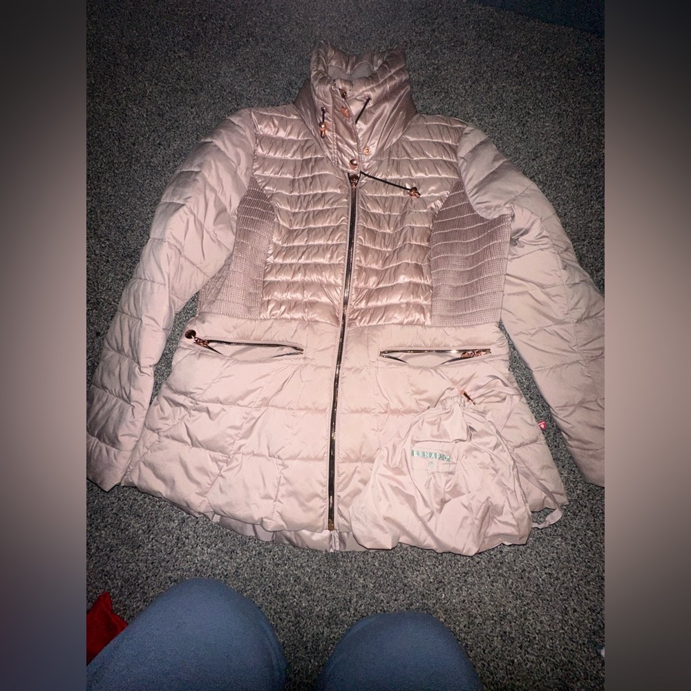 Bernardo Kids Light Pink Puffer Jacket